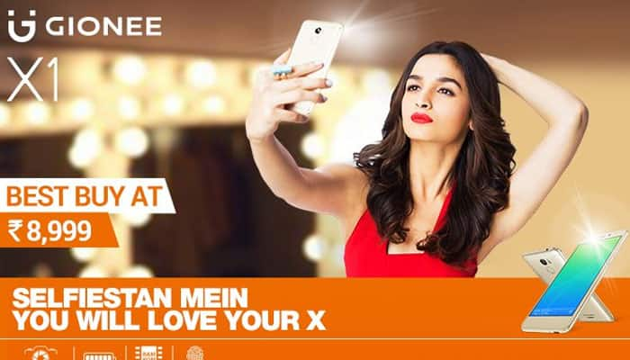 Gionee launches &#039;X1&#039; smartphone at Rs 8,999