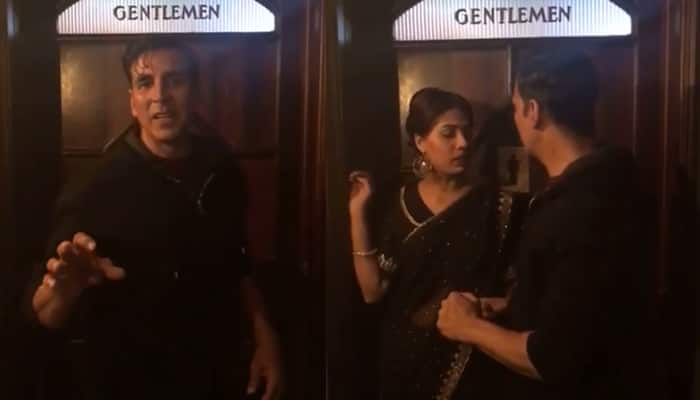 Akshay Kumar promotes Sidharth Malhotra&#039;s &#039;A Gentleman - Sundar, Susheel, Risky&#039; - WATCH funny video