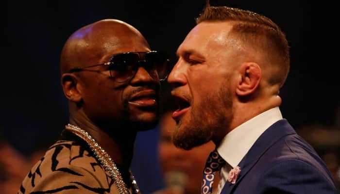 Floyd Mayweather, Conor McGregor get down to business three days before mega duel