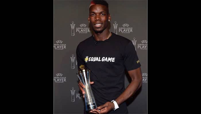 Paul Pogba wins UEFA Europa League Player of the Season award