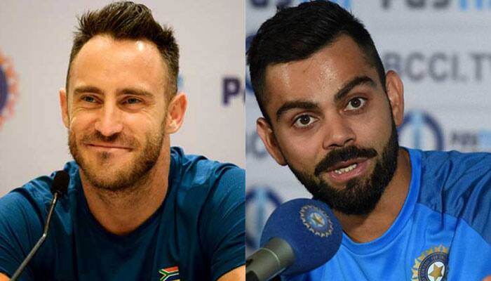 Will be tough to beat aggressor Virat Kohli&#039;s men, says Faf du Plessis