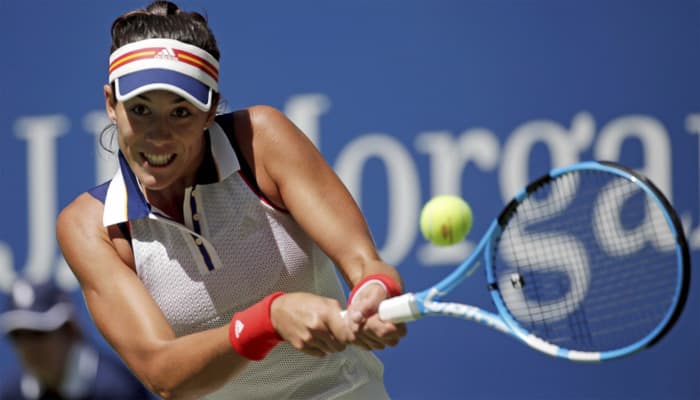 US Open 2017: Wimbledon champion Garbine Muguruza powers past Varvara Lepchenko at Flushing Meadows