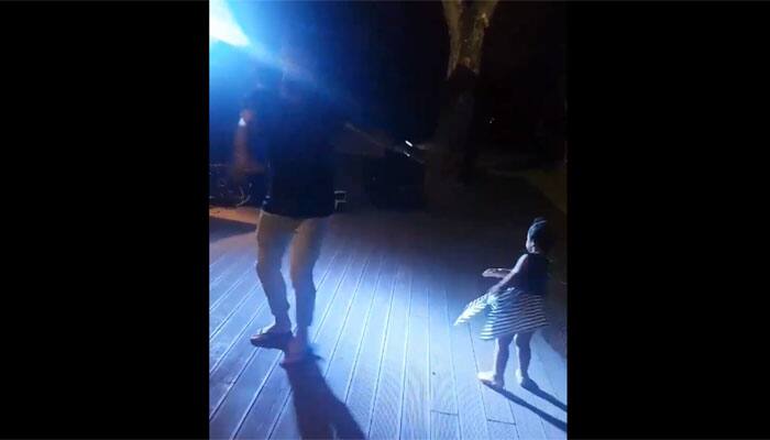 WATCH: Virat Kohli celebrates series win by dancing with Mohammed Shami&#039;s daughter