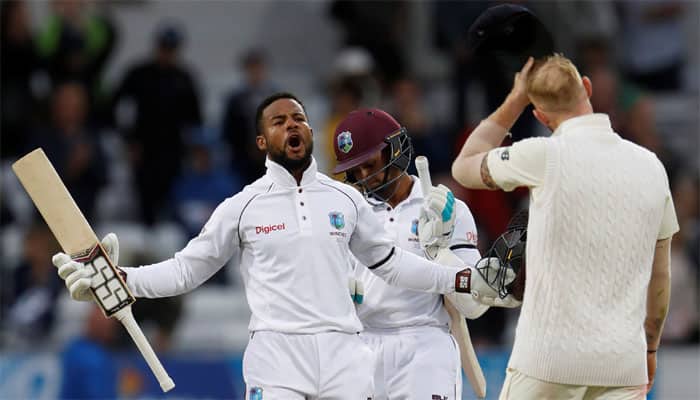 Shai Hope leads West Indies to stunning win over England in 2nd Test