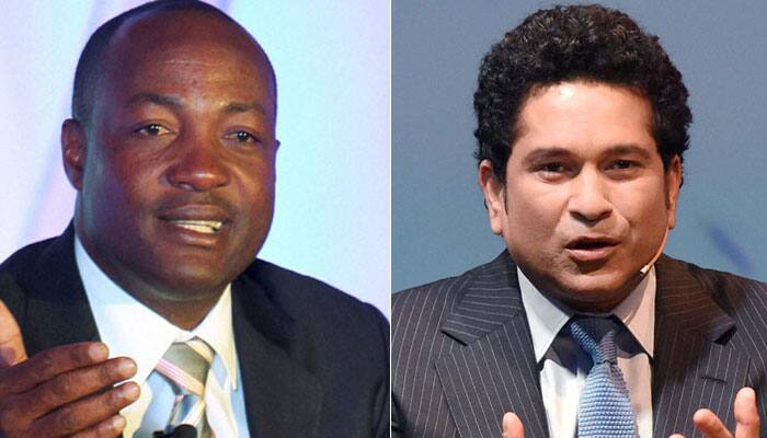 Sachin Tendulkar catches up with Brian Lara; fan hails Little Master for supporting West Indies