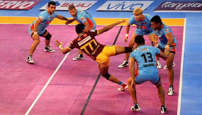 PKL 2017: Haryana ends Gujarat&#039;s winning run, Bengal draw with UP