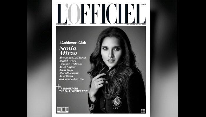 Sania Mirza looks like a dream on L&#039;Officiel India cover