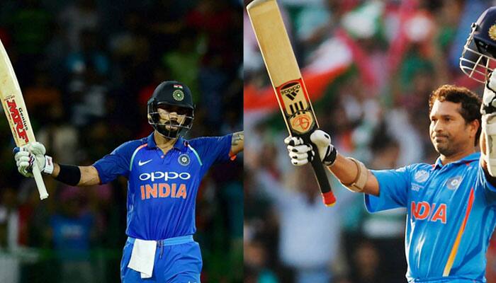 Virat Kohli takes 100 ODIs less than Sachin Tendulkar to score 30 tons