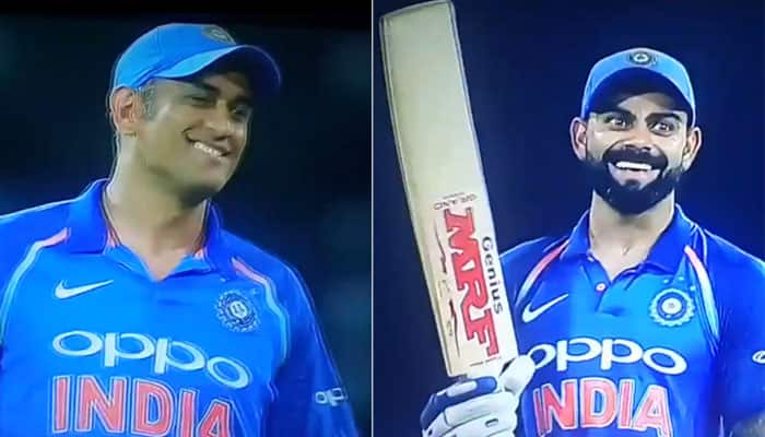 Watch: MS Dhoni lets Virat Kohli score the winning runs, yet again ...