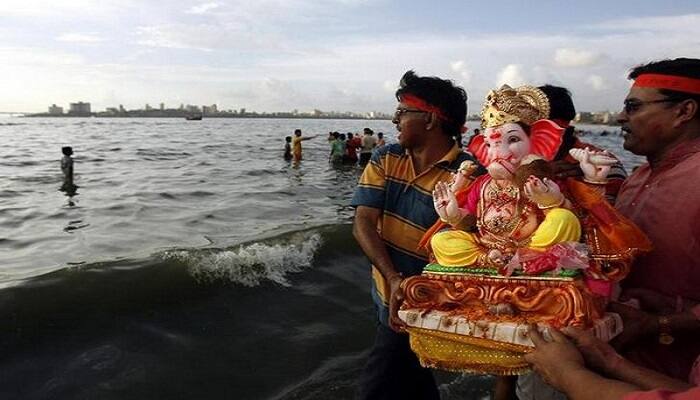 Ganpati Visarjan: 40,000 policemen, 5000 CCTV cameras and drones to monitor Mumbai