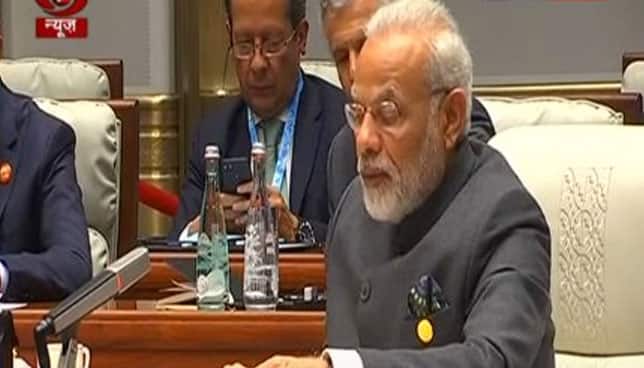 BRICS Summit: PM Narendra Modi talks of &#039;Sabka Saath, Sabka Vikas&#039;, calls for an &#039;inclusive world&#039;