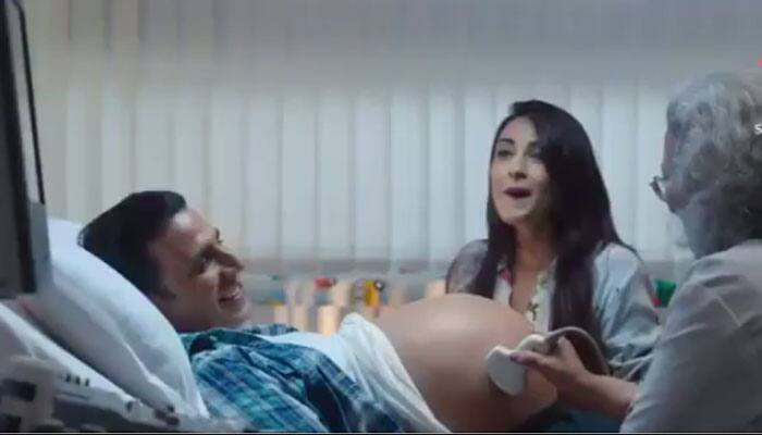 Mr Funnybones Akshay Kumar is a &#039;pregnant&#039; man in &#039;The Great Indian Laughter Challenge&#039; promo