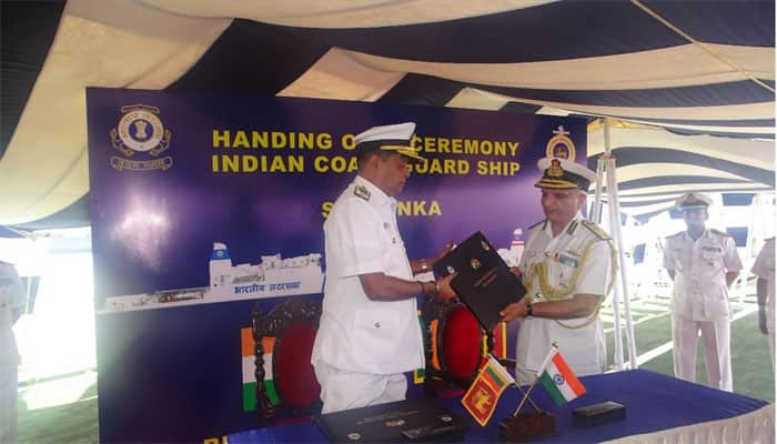 India hands over patrol vessel &#039;Varuna&#039; to Sri Lanka