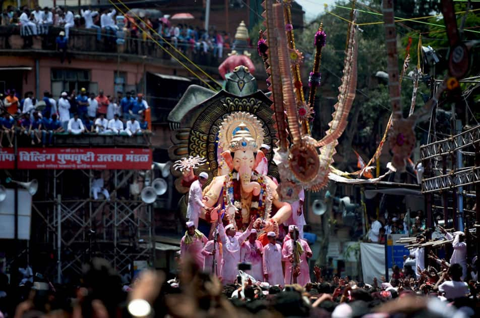 Ganesh idol of Lalbaugcha Raja