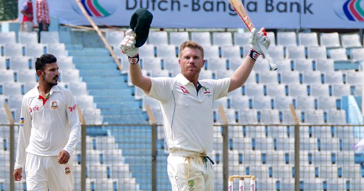 David Warner gets landmark century in Chittagong, Twitterati raises toast as Australia surge ahead