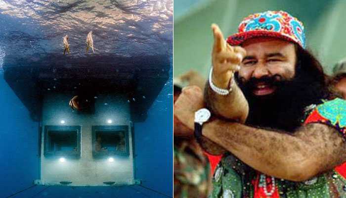 Hunt for Dera chief Ram Rahim&#039;s alleged secret &#039;sex&#039; cave leads to underwater villa