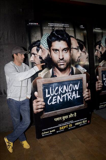 Actor Ronit Roy during the special screening of upcoming film Lucknow Central