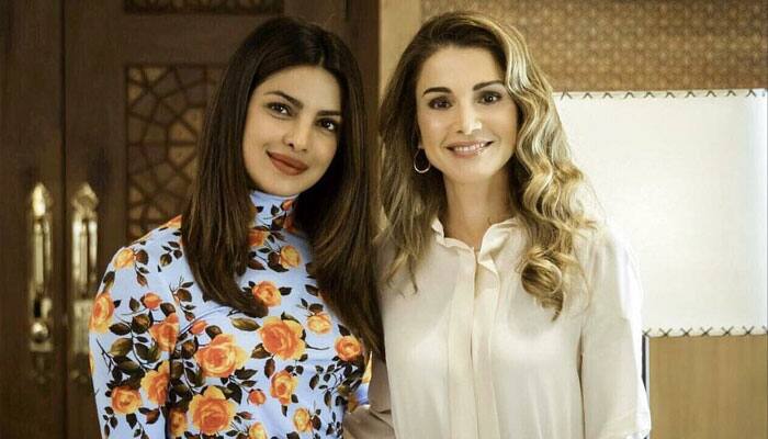 Priyanka Chopra honoured to meet Queen Rania of Jordan