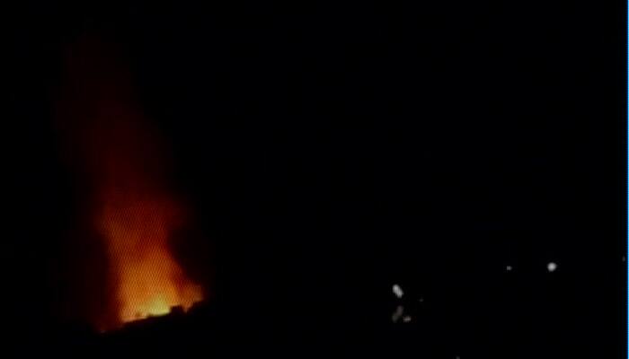 Fire breaks out at cylinder godown in Hyderabad