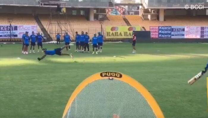 Watch: Flying Ajinkya Rahane stuns India team-mates in Chennai practice