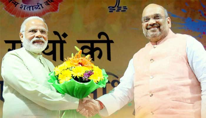 Amit Shah urges nation to work towards &#039;Swachh Bharat&#039; on PM Modi&#039;s birthday