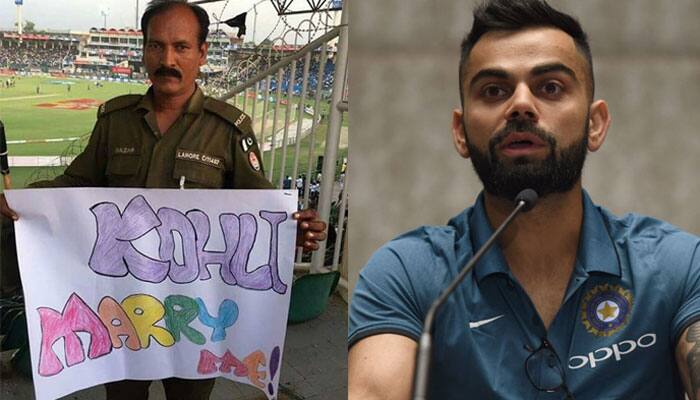 &#039;Kohli, Marry Me!&#039;, Pakistani policeman&#039;s proposal for Virat Kohli is breaking the Internet