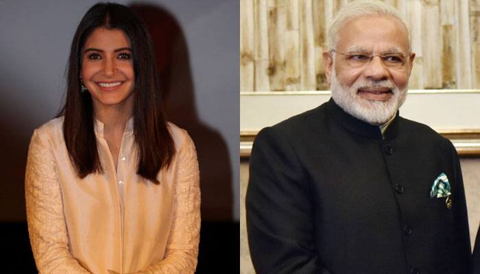 PM Narendra Modi invites Anushka Sharma to join #SwachhataHiSeva movement