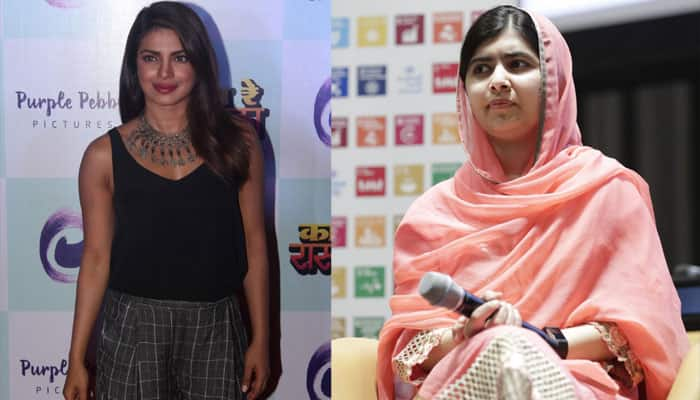 Malala &#039;can&#039;t believe&#039; she met Priyanka Chopra