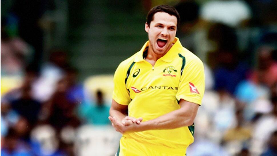 Watch: Nathan Coulter-Nile takes stunning catch to dismiss Rohit Sharma