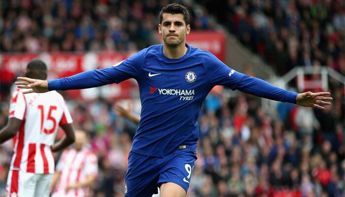 EPL 2017-18: Alvaro Morata hits hat-trick as Chelsea sink Stoke City