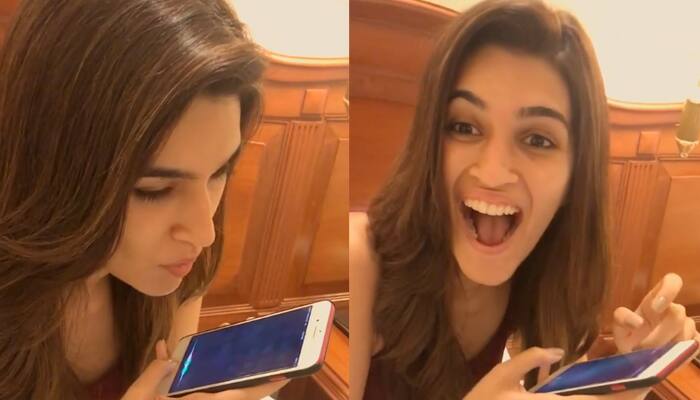 Here&#039;s what happened when Kriti Sanon requested Siri to sing her a song