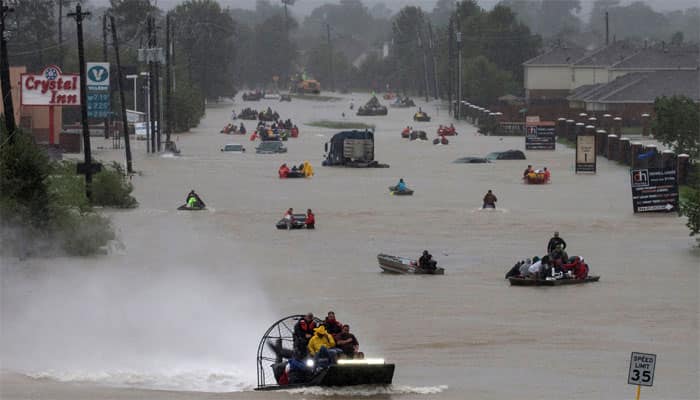 Indian-American couple donates USD 250,000 for Harvey relief