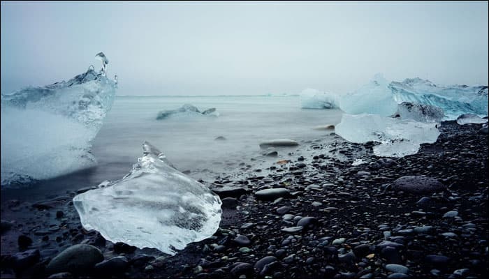 Scientists express concern after discovery of plastic chunks in Arctic ice