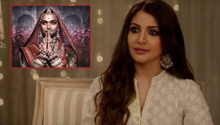 Anushka Sharma had unexpected reply when asked about Deepika Padukone’s Padmavati poster