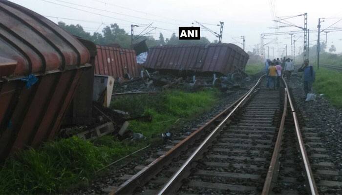  16 coaches of goods train derail near Nergundi station in Odisha, rail traffic hit