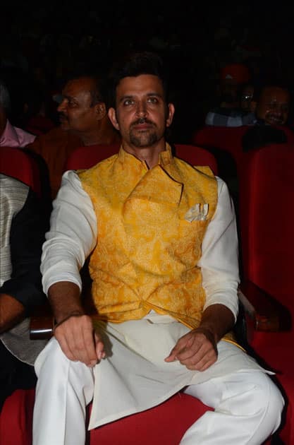 Actor Hrithik Roshan during the celebration of Basanti Chola Diwas - 100th Birth Anniversary Of Bhagat Singh in Mumbai.