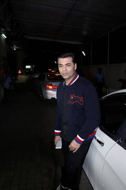 Director Karan Johar during the special screening of film 