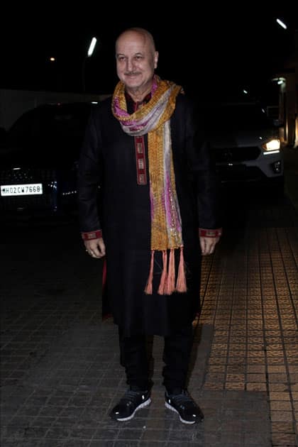 Actor Anupam Kher during the special screening of film 