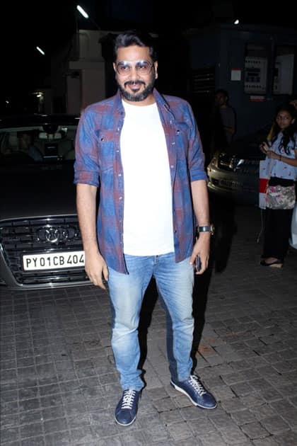 Casting Director Mukesh Chhabra during the special screening of film 