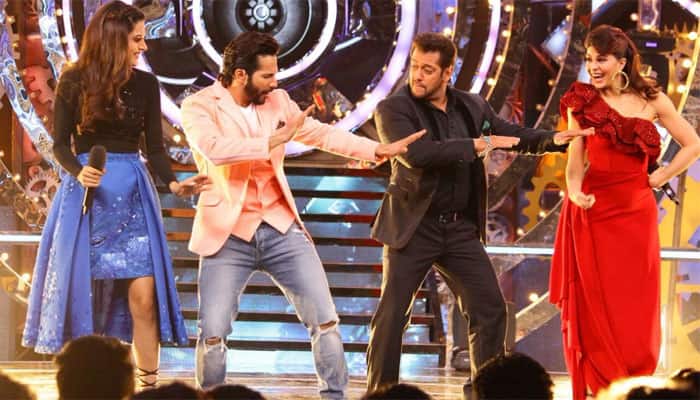 Bigg Boss 11: Varun Dhawan does Judwaa dance with Salman Khan