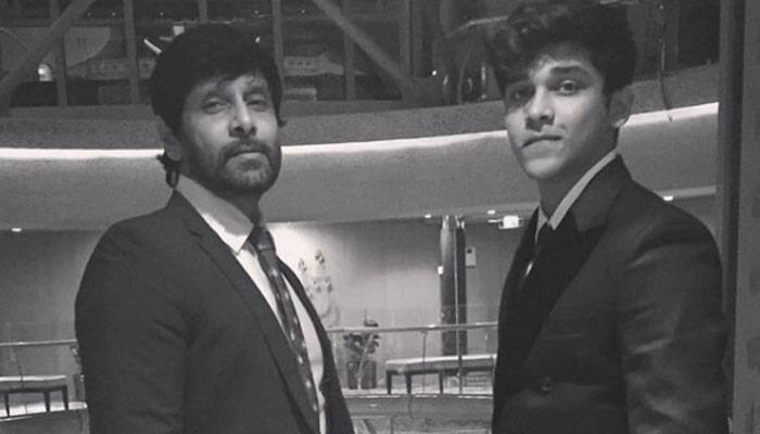 Vikram&#039;s son Dhruv in Arjun Reddy remake