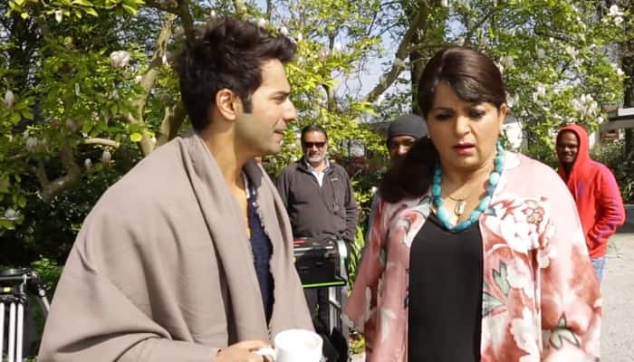 Varun Dhawan&#039;s Judwaa 2: These BTS moments will leave you in splits – Watch