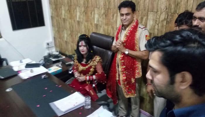 Radhe Maa on Delhi&#039;s SHO chair: Two cops suspended