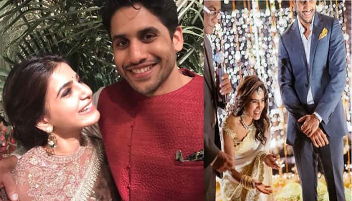 Naga Chaitanya-Samantha wedding looks straight out of a fairytale! See pics