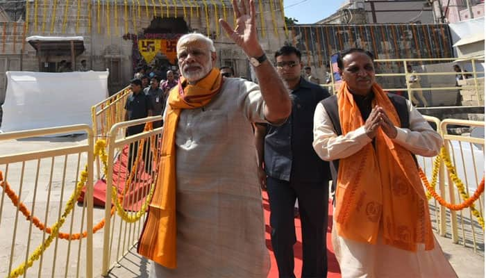 Narendra Modi&#039;s Gujarat visit Live updates: Those opposing Rajkot international airport can take bus, says PM