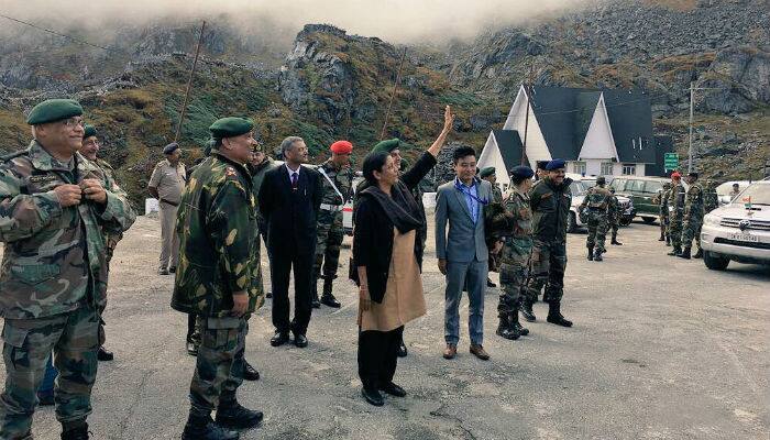 When Nirmala Sitharaman waved at Chinese forces across the fence