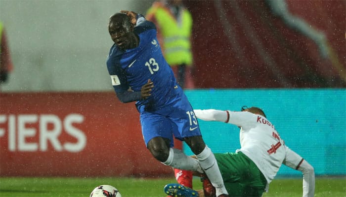 N&#039;Golo Kante ruled out of France&#039;s final FIFA 2018 World Cup qualifier