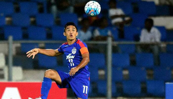 I was jumping when Jeakson Singh scored the goal, says Sunil Chhetri I was jumping when Jeakson Singh scored the goal, says Sunil Chhetri