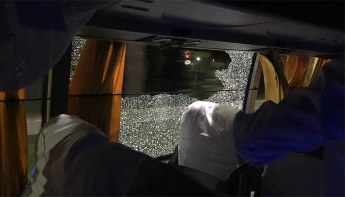 Rock thrown at Australian team bus after 2nd T20I in Guwahati