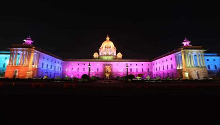 Spectacular! New dynamic facade lighting of North and South Block inaugurated in Delhi - See Pics 